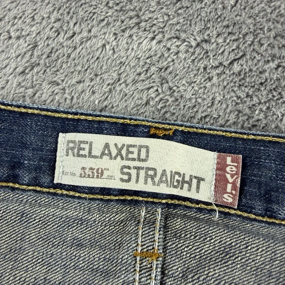 Levis cuffs worn